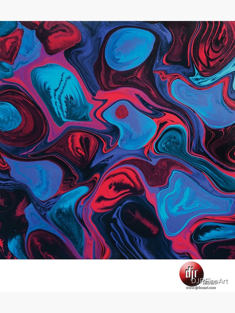 "Origin Original Abstract Painting" Poster for Sale by DJRFineArt