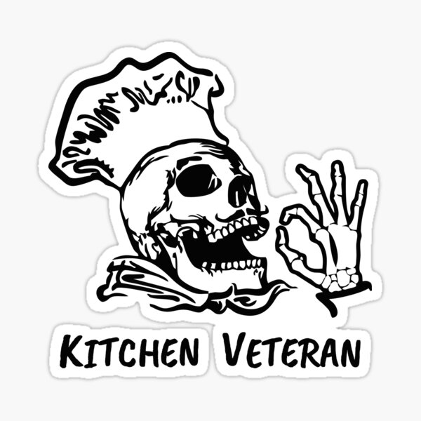 Item preview, Kitchen Veteran for all senior chefs, cooks designed and sold by foodtalk.