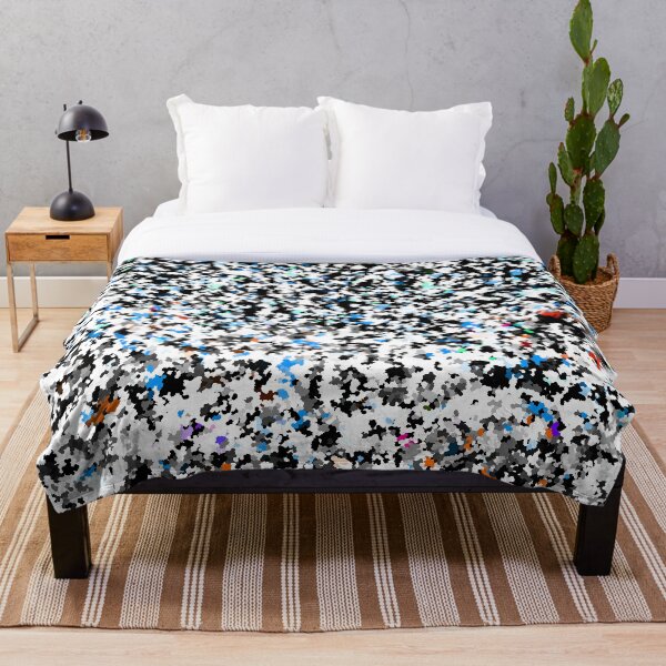 Item preview, Super Splattered Black Blue designed and sold by PageDesigns.