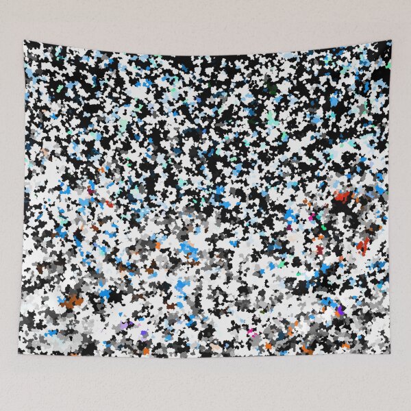 Item preview, Super Splattered Black Blue designed and sold by PageDesigns.