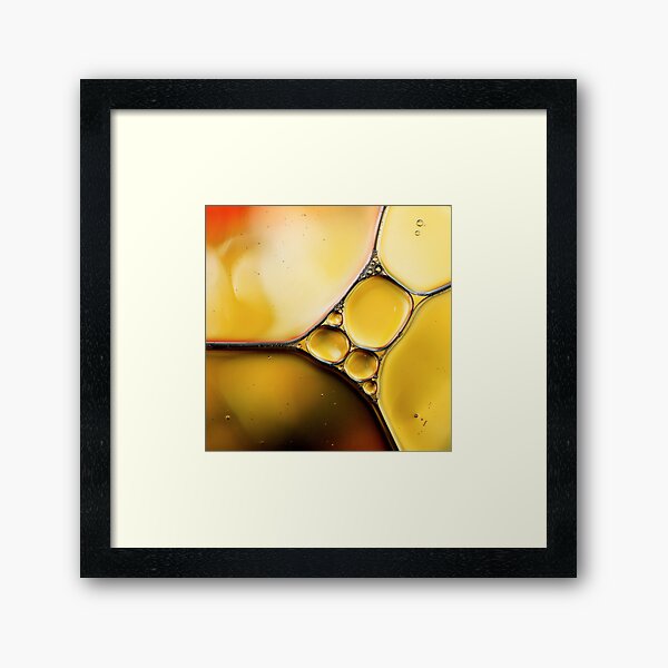 Rings of Gold Framed Art Print
