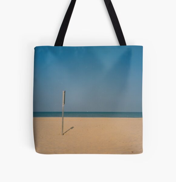 Empty Beach  All Over Print Tote Bag