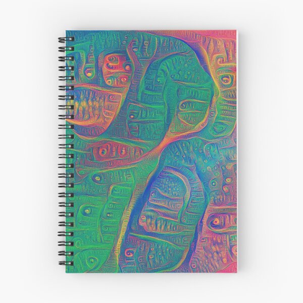 Item preview, DeepDream Tomato Steelblue designed and sold by blackhalt.