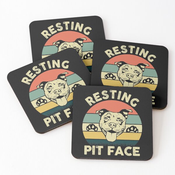 Item preview, vintage resting pit face designed and sold by Best Designer.
