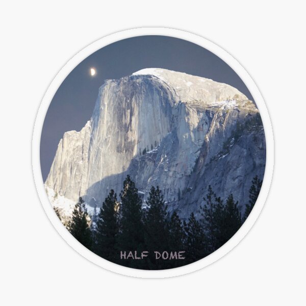 Half Dome Sticker Transparent Sticker