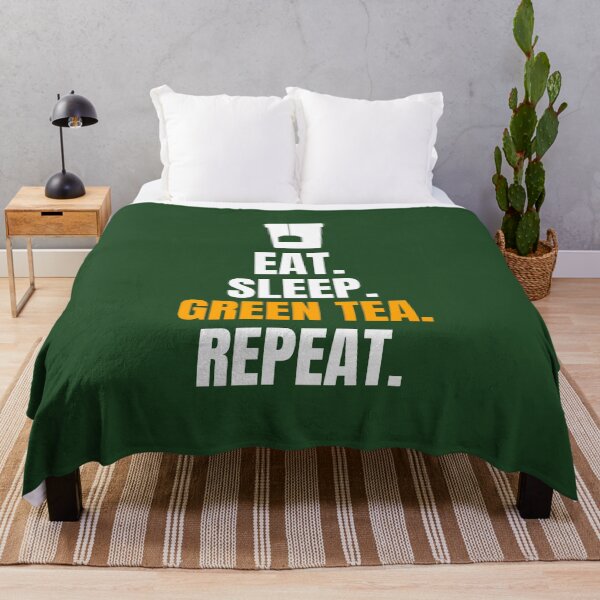 Item preview, Eat. Sleep. Green Tea. Repeat. designed and sold by EdifyEra.
