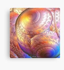Smooth Surface Fractal Canvas Print