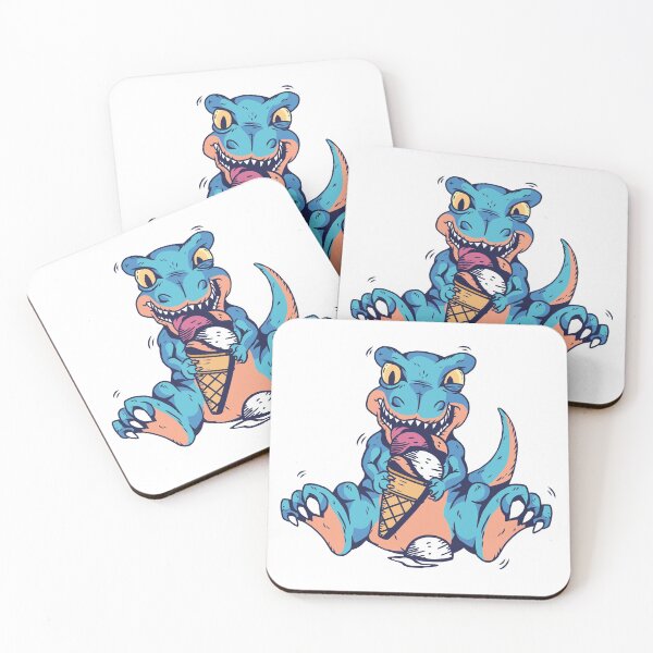 Item preview, T-rex eats ice cream designed and sold by Frergo.
