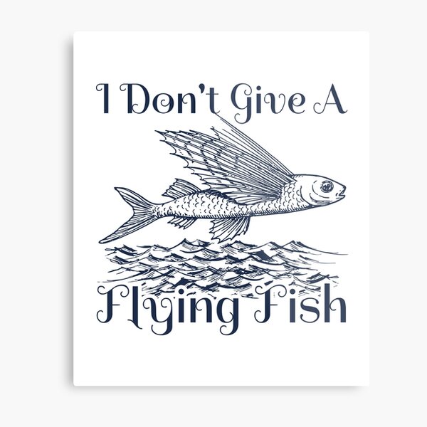 Funny Fishing Pun' Poster, picture, metal print, paint by to42