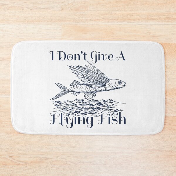 Item preview, Funny Sarcastic Fishing Puns Meme - I Don't Give A Flying Fish Meme  designed and sold by NomYen ..