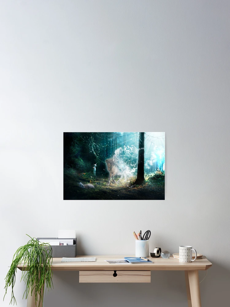 Thumbnail 2 of 3, Poster, FOREST SONG designed and sold by RamsayGee.
