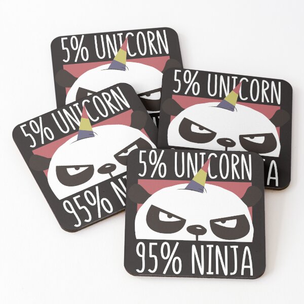 Item preview, 5% unicorn 95% ninja designed and sold by Frergo.