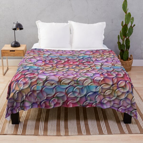 Item preview, Rainbow Bubbles, fantasy pattern designed and sold by LoneAngel.