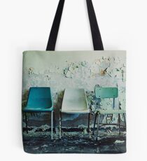 3 Chairs Tote Bag