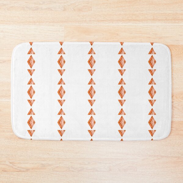 Item preview, orange triangles -  Acrylic Pouring designed and sold by fabenfro.