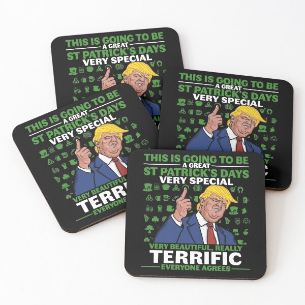 Item preview, Donald Trump St Patrick's Day - Lucky Irish Trump 2020 designed and sold by NomYen ..