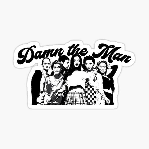 Item preview, DAMN THE MAN designed and sold by Nowednesday.