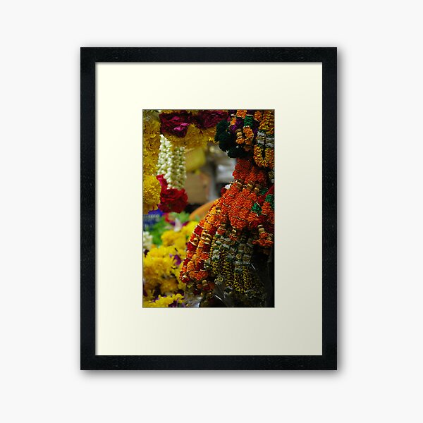 Floral Archway Framed Art Print
