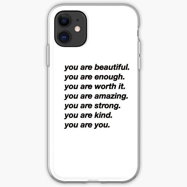 Positive Message iPhone Soft Case