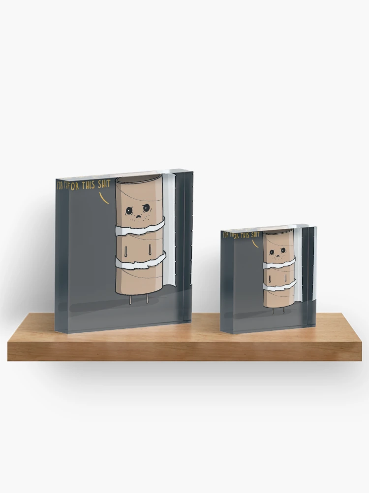 Thumbnail 3 of 5, Acrylic Block, Paper Rold! designed and sold by Raffiti.