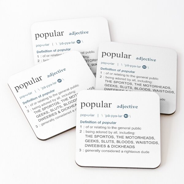Item preview, Popular (Ferris Bueller) designed and sold by 77Mongo.