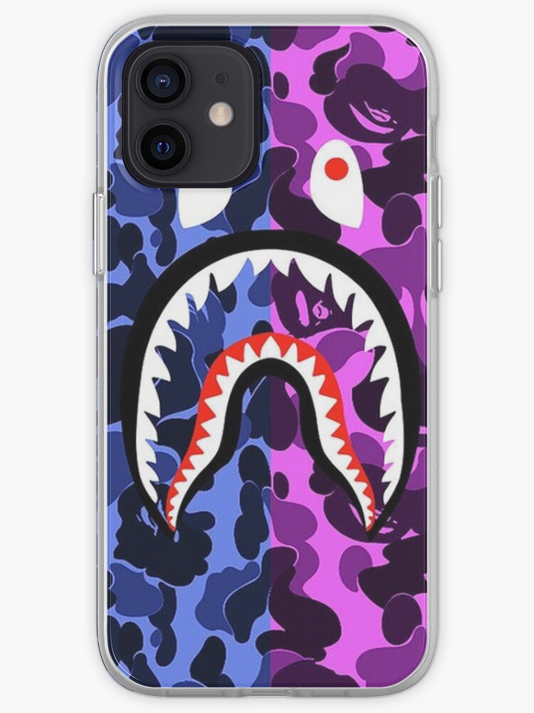 bape blue and purple