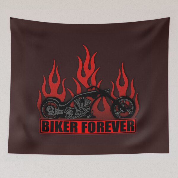 Item preview, Biker Forever designed and sold by Toxico13.