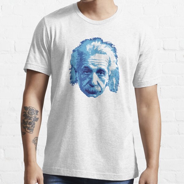 Albert Einstein - Theoretical Physicist - Blue Essential T-Shirt