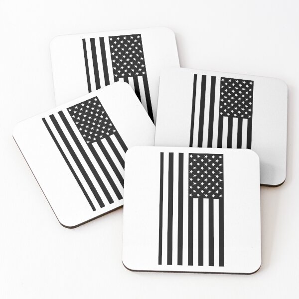Item preview, Black USA Flag designed and sold by rocklanone.