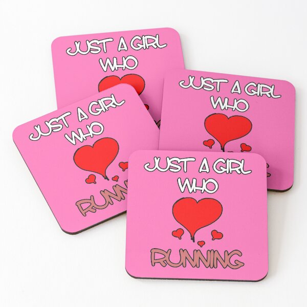 Item preview, Just A Girl Who Loves Running Hilarious Clever Witty Sarcastic Funny Graphic designed and sold by DoctorParanoid.