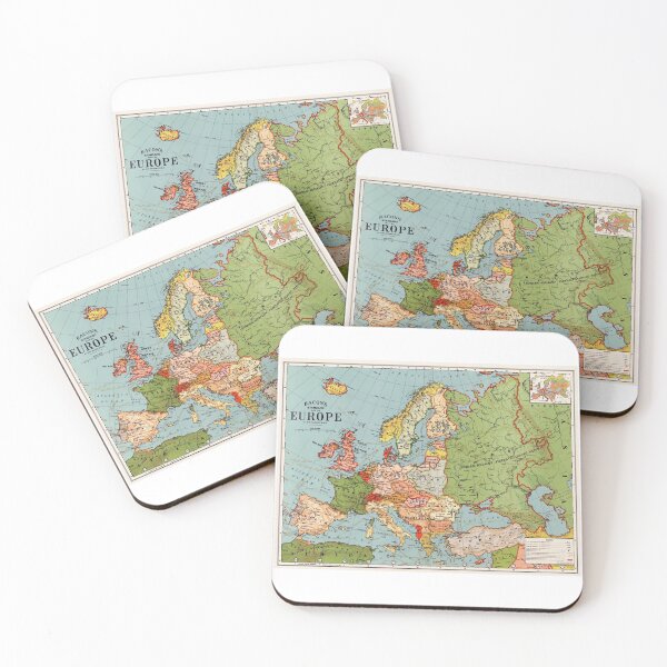 Item preview, George Washington Bacon Standard Map of Europe  designed and sold by digitalvintage.