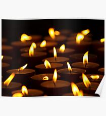 Votive Candles Poster