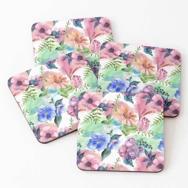 Item preview, Bold Watercolor Floral designed and sold by Color Me F*@k!ng Happy.