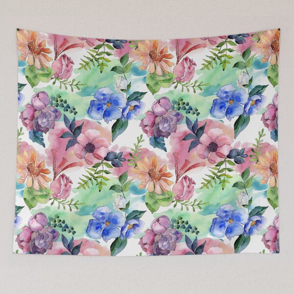 Item preview, Bold Watercolor Floral designed and sold by Color Me F*@k!ng Happy.