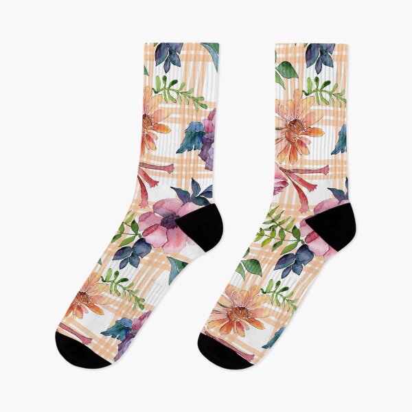 Item preview, Watercolor Floral Grid designed and sold by Color Me F*@k!ng Happy.