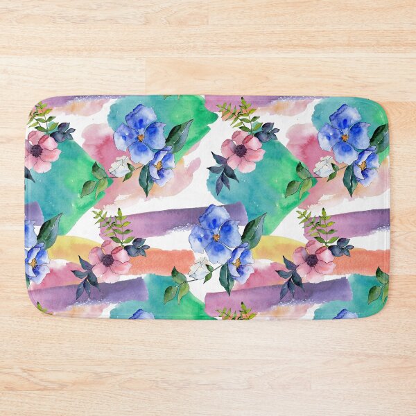 Item preview, Brush Watercolor Floral designed and sold by Color Me F*@k!ng Happy.