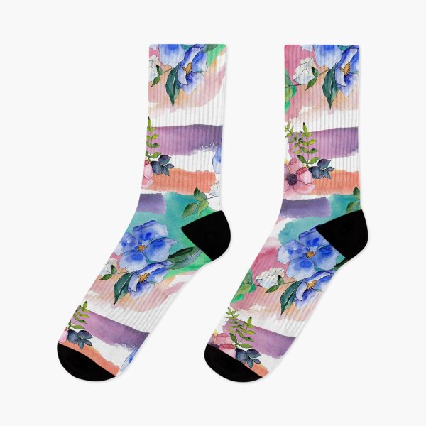 Item preview, Brush Watercolor Floral designed and sold by Color Me F*@k!ng Happy.