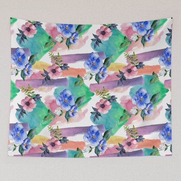 Item preview, Brush Watercolor Floral designed and sold by Color Me F*@k!ng Happy.