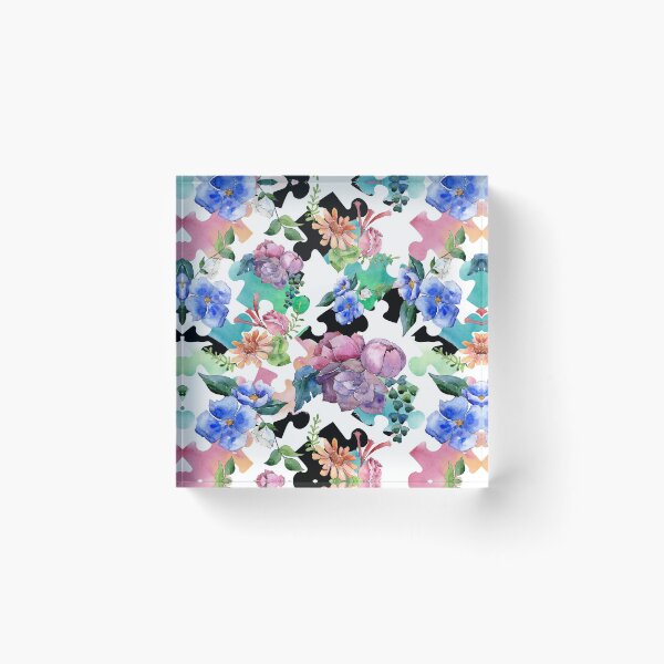 Item preview, Watercolor Puzzle designed and sold by Color Me F*@k!ng Happy.