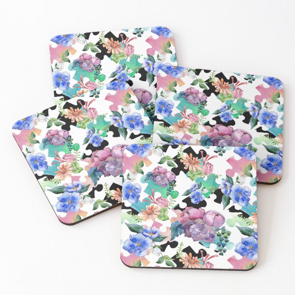 Item preview, Watercolor Puzzle designed and sold by Color Me F*@k!ng Happy.
