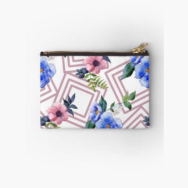 Item preview, Watercolor Floral Pink Squares designed and sold by Color Me F*@k!ng Happy.