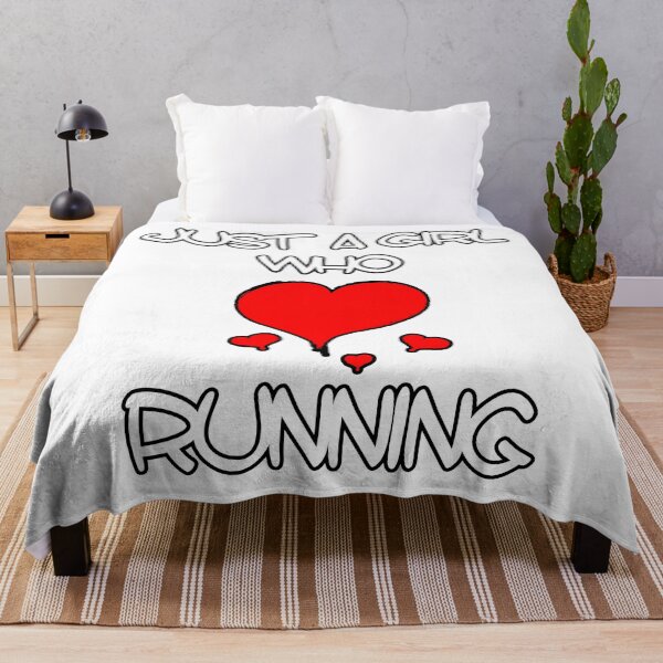 Item preview, Just A Girl Who Loves Running Hilarious Clever Witty Sarcastic Funny Graphic designed and sold by DoctorParanoid.