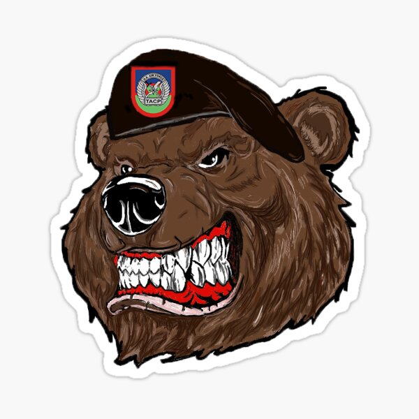 TACP Grizzly Sticker