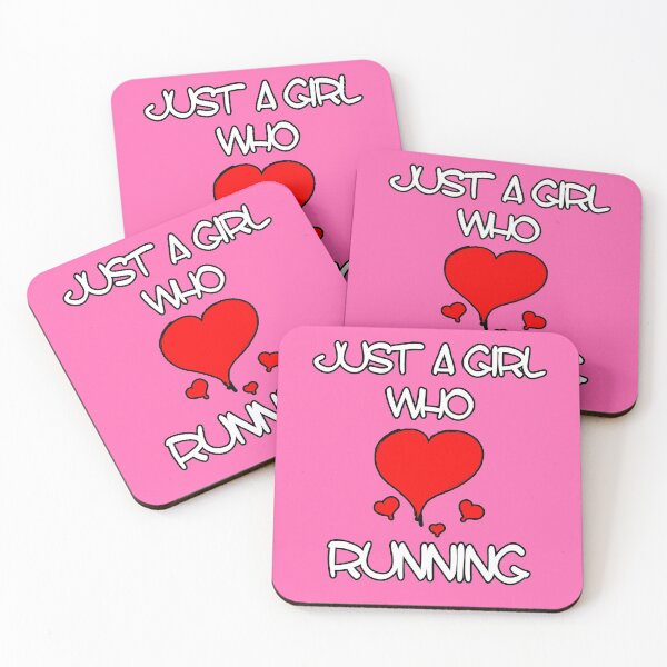 Item preview, Just A Girl Who Loves Running Hilarious Clever Witty Sarcastic Funny Graphic designed and sold by DoctorParanoid.