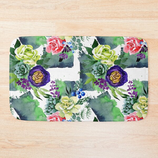 Item preview, Watercolor Floral Green designed and sold by Color Me F*@k!ng Happy.