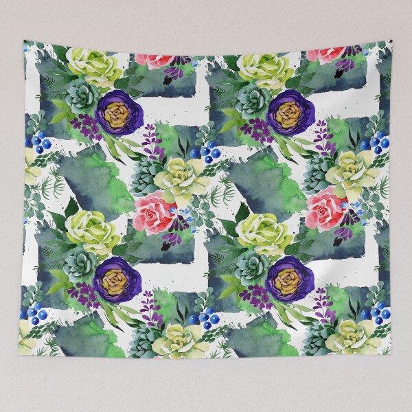Item preview, Watercolor Floral Green designed and sold by Color Me F*@k!ng Happy.