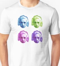 Albert Einstein - Theoretischer Physiker - Regenbogen Unisex T-Shirt