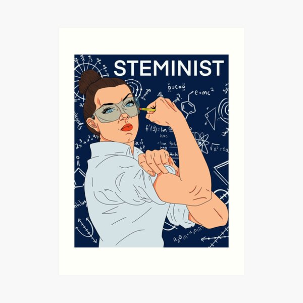 STEMinist Art Print