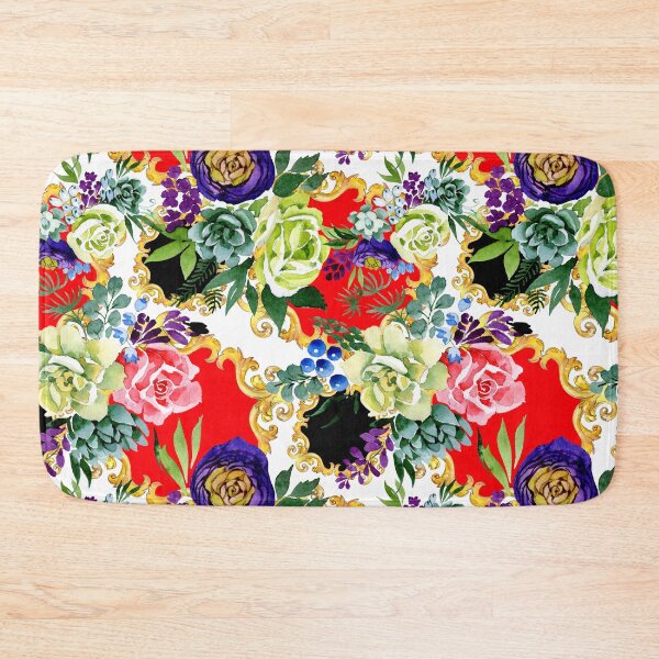 Item preview, Red Watercolor Floral designed and sold by Color Me F*@k!ng Happy.