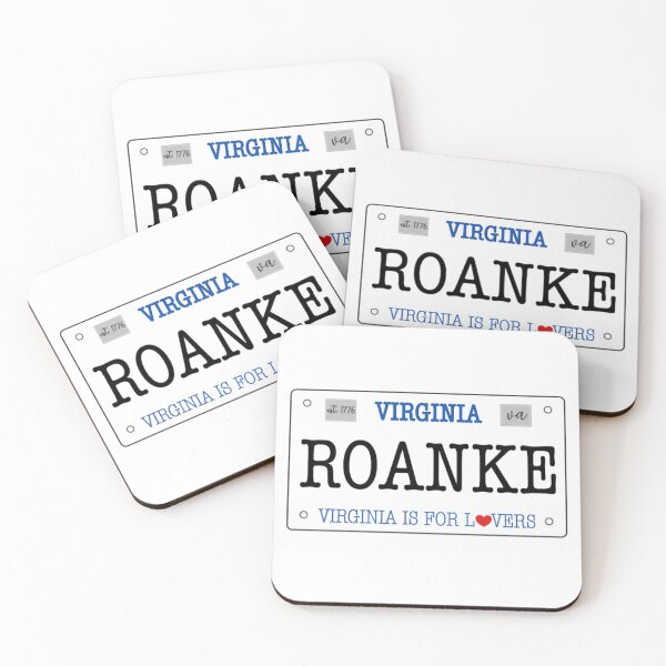 Item preview, Roanoke License Plate designed and sold by Natalia Carlton.